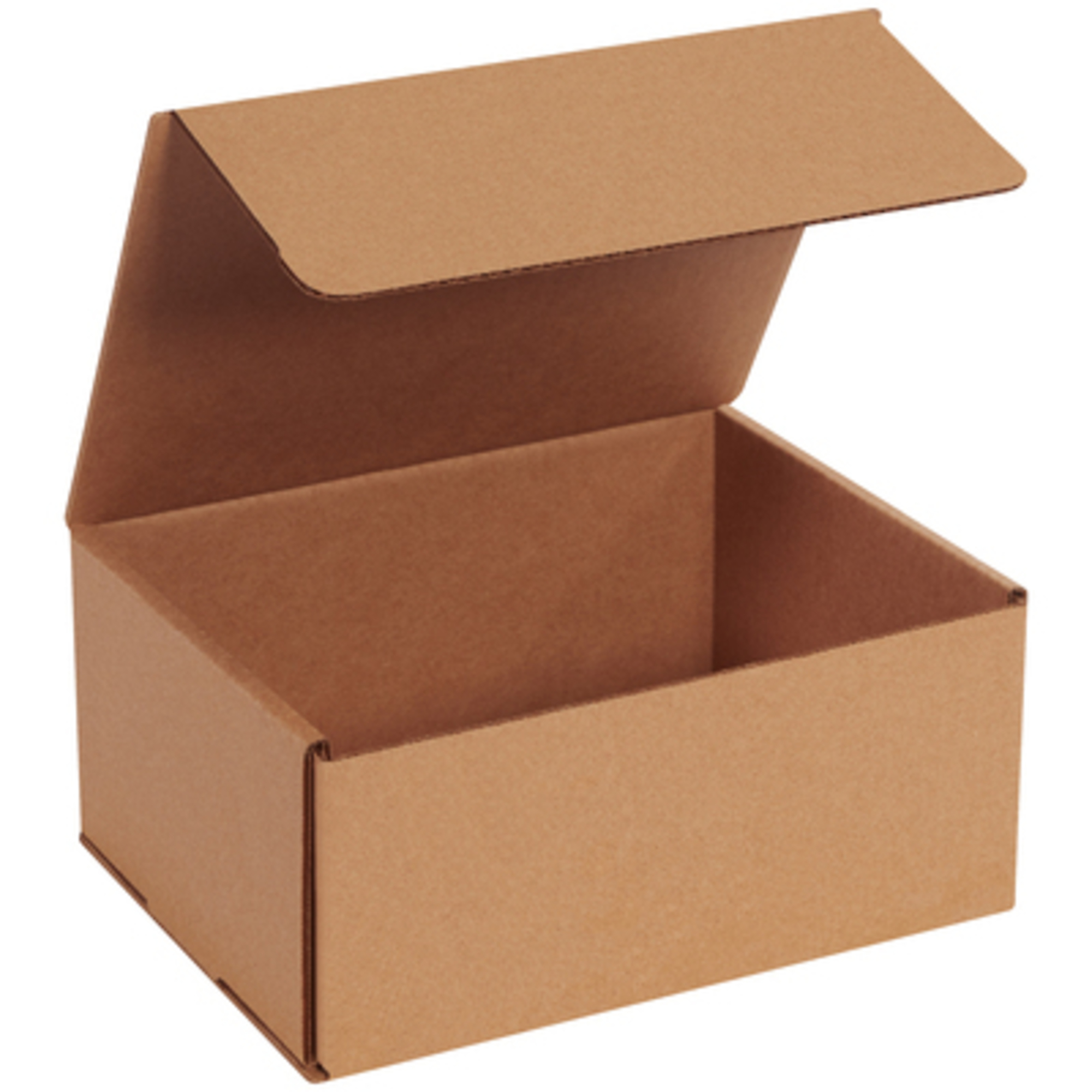 9 x 7 x 4in. Kraft Corrugated Ms 50/CS, Length 9 in, Model# M974K